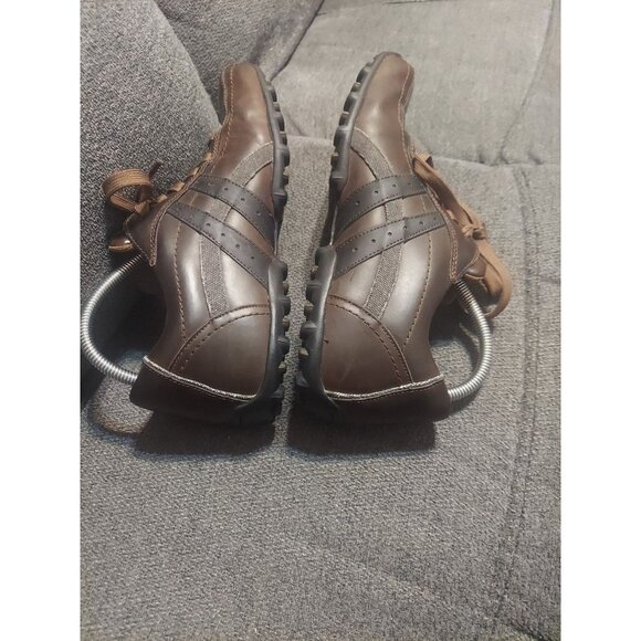 SKECHERS RELAXED STEP BROWN LEATHER CASUAL WALKING MENS 10.5 SHOES Dress Winter - Picture 5 of 8